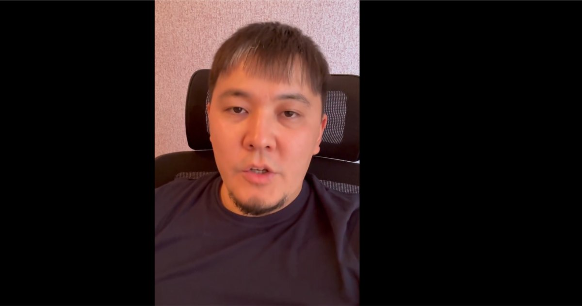 Первомайский районный суд Бишкека арестовал активиста Азамата Баяманова на два месяца.