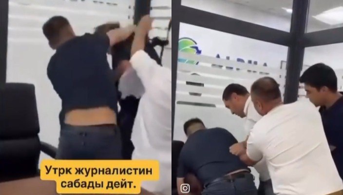 В Бишкеке избили редактора программы на КТРК